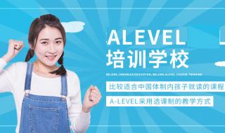 alevel课程辅导机构